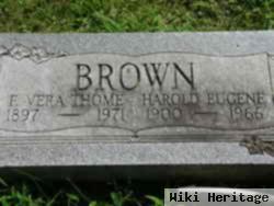 Harold Eugene Brown