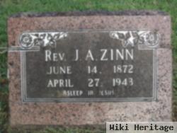 Rev Jacob Albert Zinn