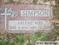 Arlene May Vincent Simpson