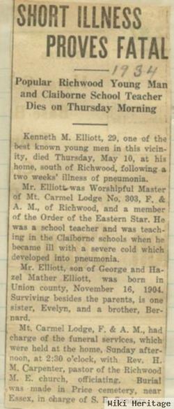 Kenneth Mather Elliott