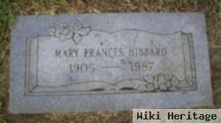 Mary Frances Hibbard