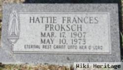 Hattie Frances Proksch