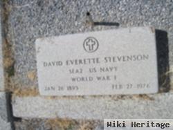 David Everette Stevenson