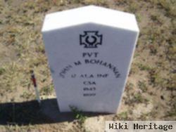 John M Bohannan