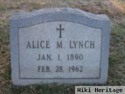 Alice M Lynch