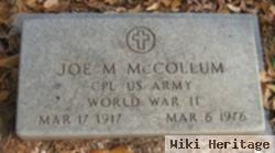 Joe M. Mccollum