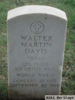 Walter Martin Davis