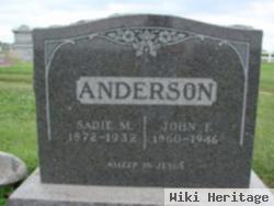 John F Anderson