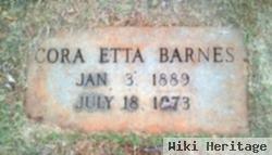 Cora Etta Barnes