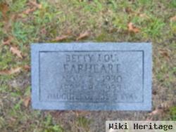 Betty Lou Earhart