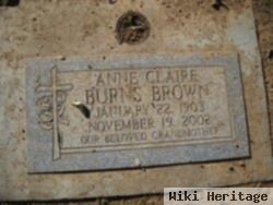 Ann Claire Burns Brown