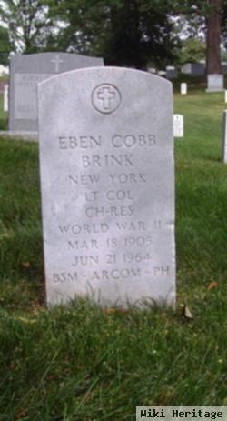 Ebenezer Cobb "eben" Brink