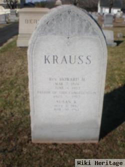 Rev Howard Hoffman Krauss