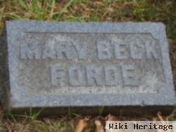 Mary E Hess Beck