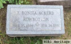 Bonita Ackerd Rowbottom