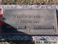 Fern M. Giesler Rees