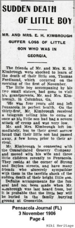 Thomas Ferdinand Kimbrough