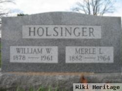 Merle L Holsinger