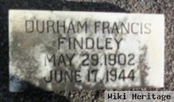 Durham Francis Findley