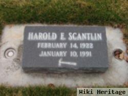 Harold E Scantlin