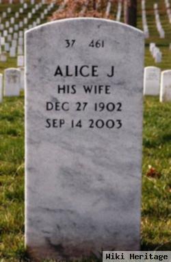 Alice J Barlett