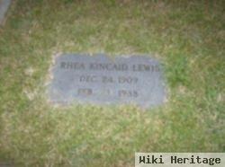 Rhea Kincaid Lewis