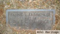 Fannie L. Krimminger Stallings