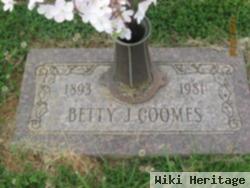 Betty J Coomes