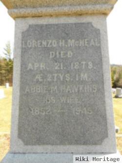 Lorenzo H Mcneal