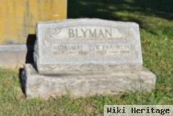 Ida May Gardner Blyman