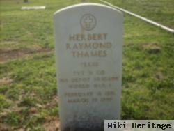 Pvt Herbert Raymond Thames