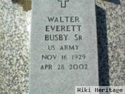 Walter E. Busby, Sr