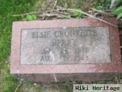 Elsie M Cronkhite Berry