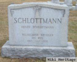 Wilhelmine Krueger Schlottmann