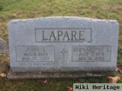 Bernardine L Lapare