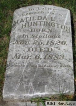 Matilda L. Huntington