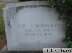 Pearl E Bondurant