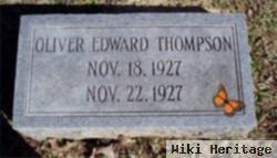 Oliver Edward Thompson