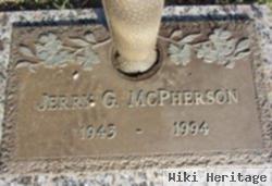 Jerry G Mcpherson