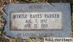 Myrtle Hayes Parker