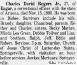 Charles David Rogers, Jr