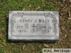 Henry J Willi