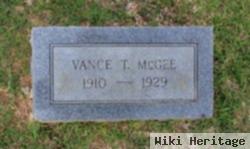 Vance T. Mcgee