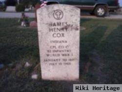 James Henry "red" Cox