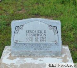 Kendrick D. Henderson