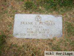 Frank Lindel Hensley