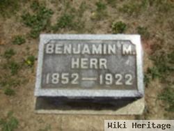 Benjamin M Herr