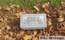 Miriam E Griffin, M.d.