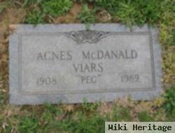 Agnes "peg" Mcdanald Viars