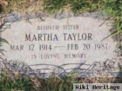 Martha Taylor